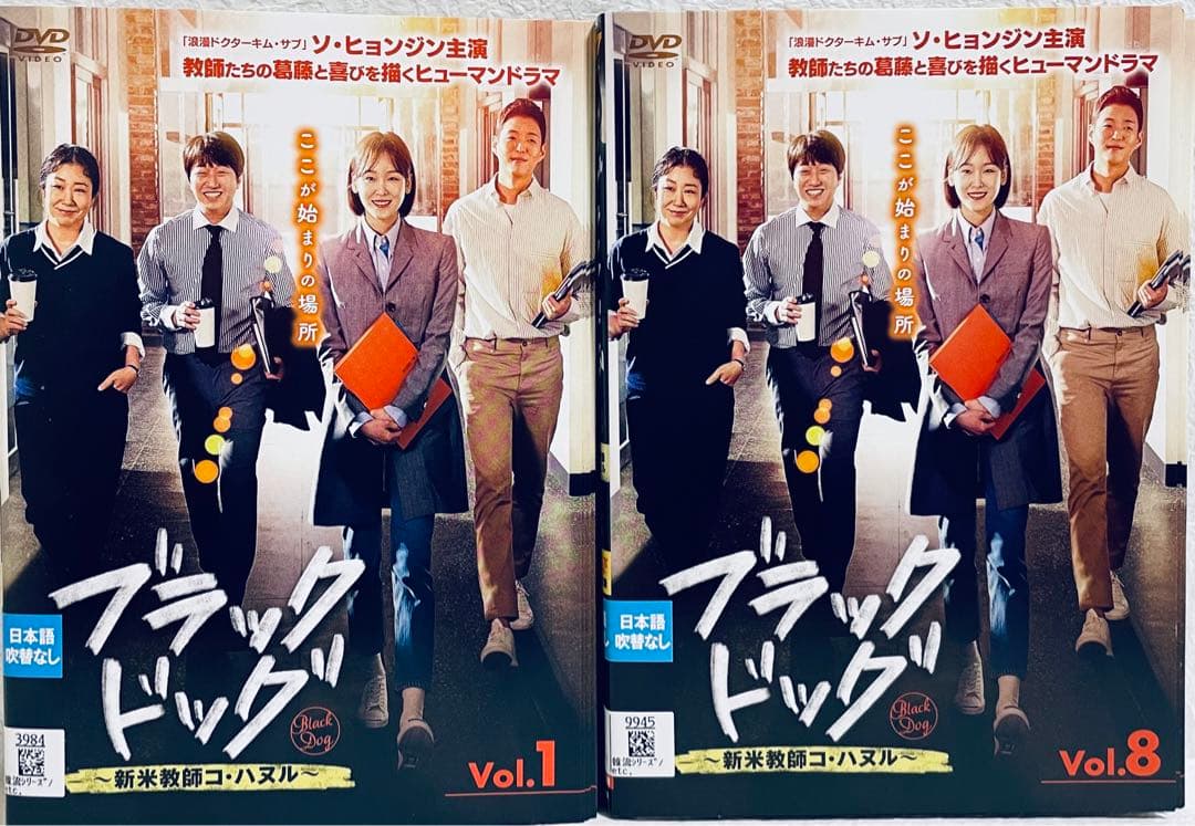ブラックドッグ　新米教師コ・ハヌル　日本編集版　【全14巻】　DVD 全巻　韓国