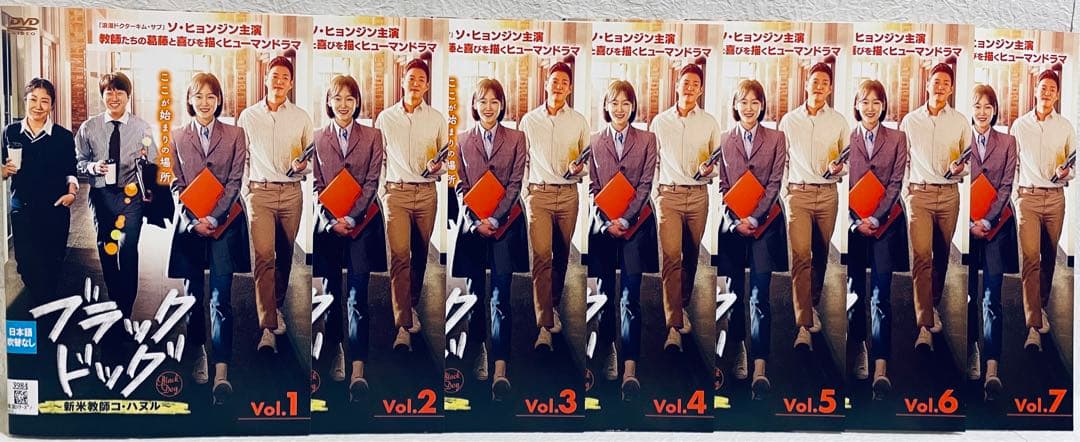 ブラックドッグ　新米教師コ・ハヌル　日本編集版　【全14巻】　DVD 全巻　韓国