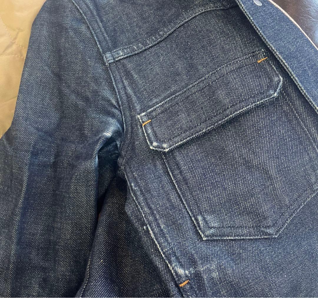 a.p.c デニムワークジャケット　インディゴ　xs