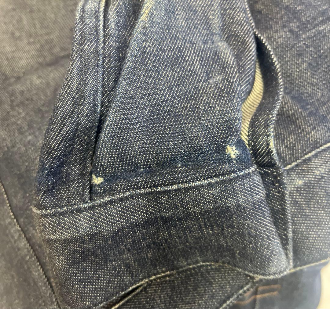 a.p.c デニムワークジャケット　インディゴ　xs