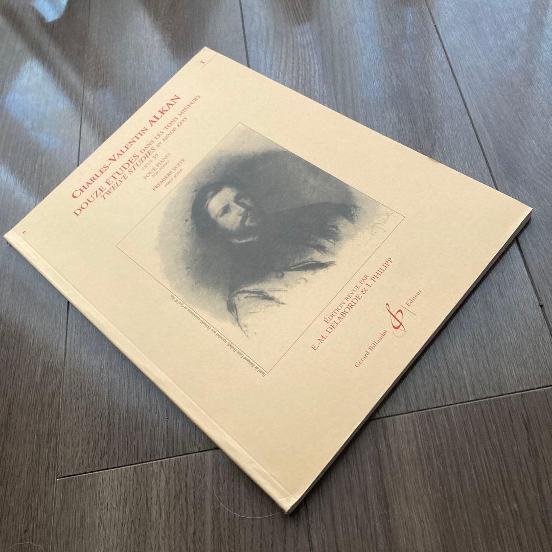 Ch.V.ALKAN/ DOUZE ÉTUDES