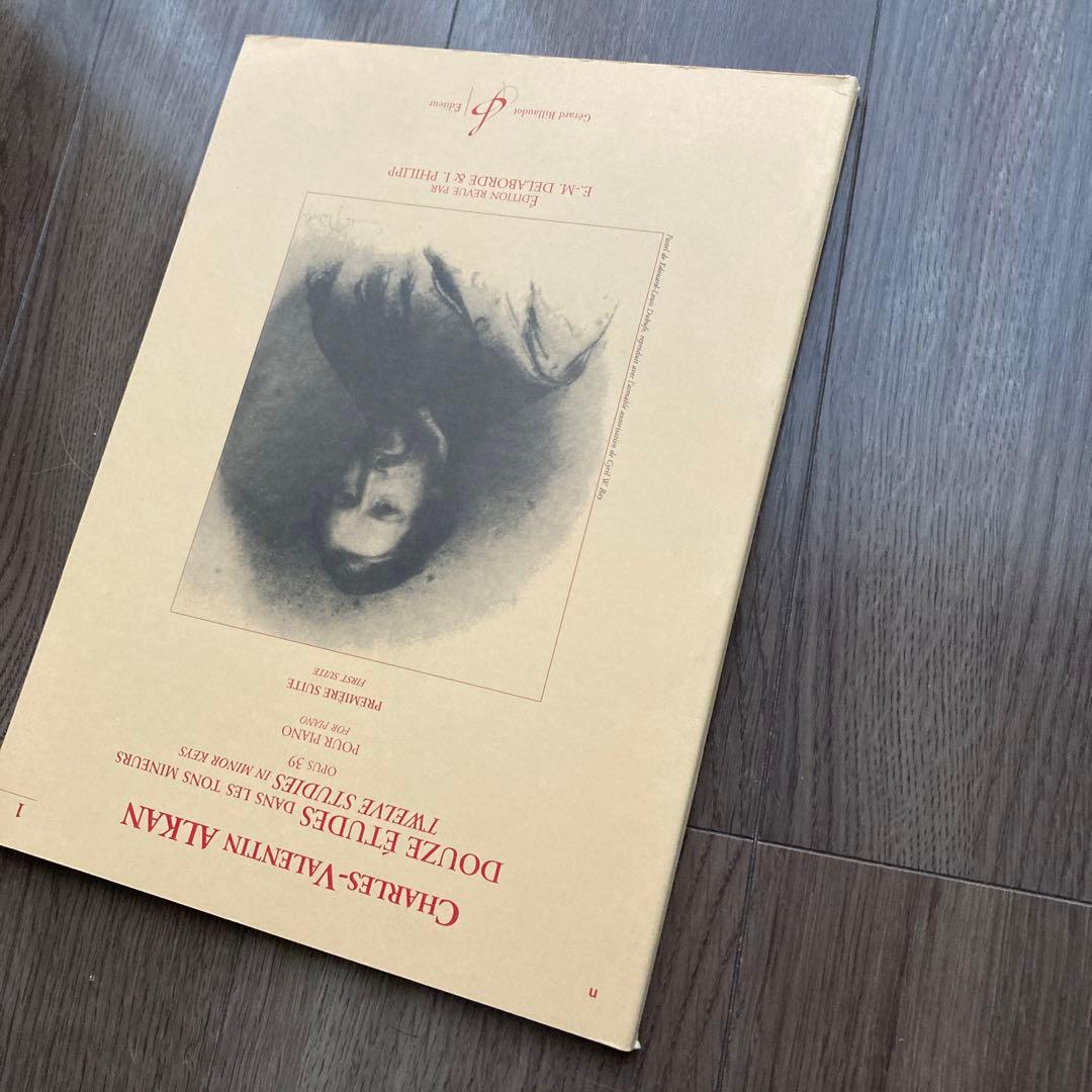 Ch.V.ALKAN/ DOUZE ÉTUDES