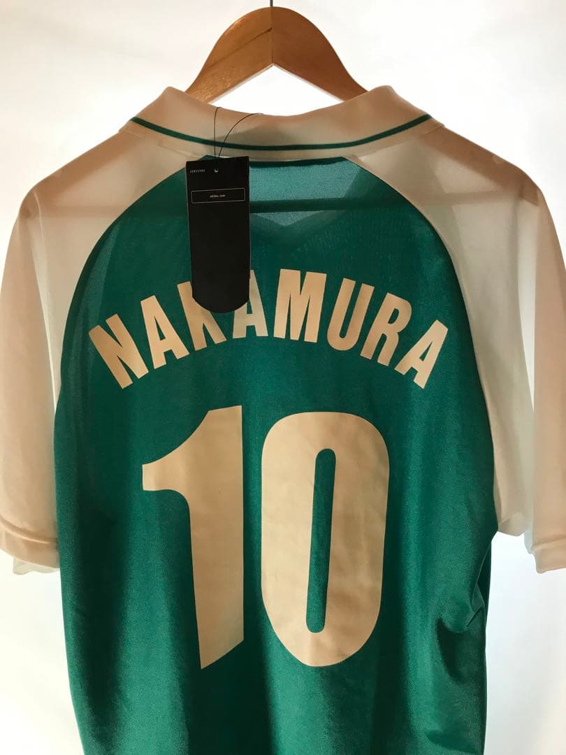 新品正規品adidasリカルデントガム限定「10」中村俊輔 半袖 Lユニフォーム