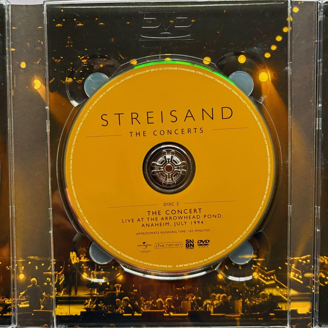 稀少・美品バーブラ・ストライサンドDVD・BOX「THE CONCERTS」