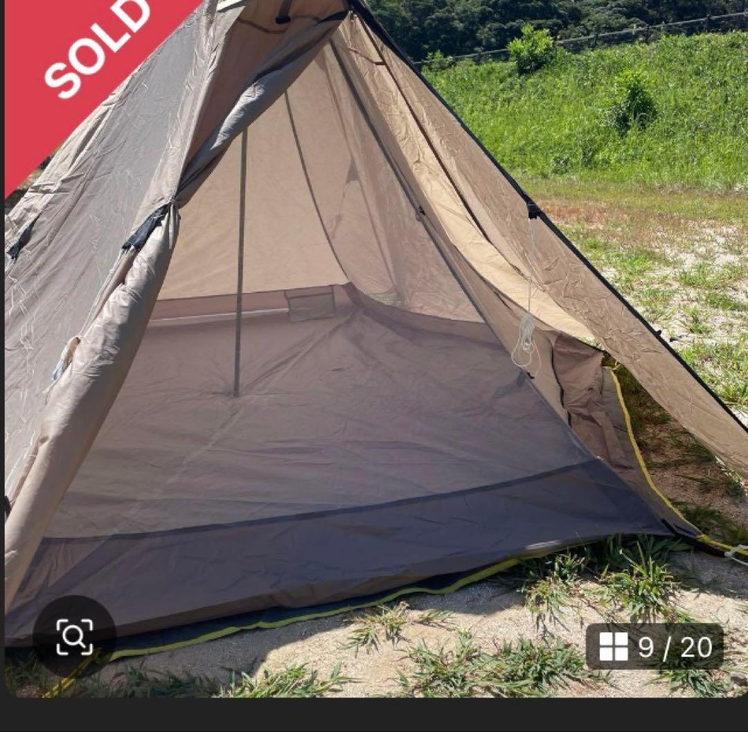 【DOD】ワンポールテントS T3-44-TN タン