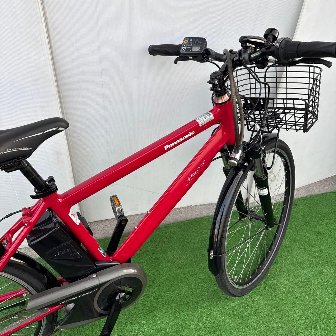 Panasonicパナソニック電動アシスト自転車26インチ スポーツ型 レッド