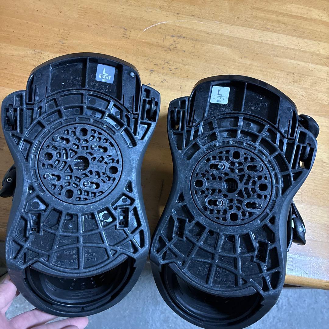 FLUX PR Ｌサイズ　ブラックスノーボードビンディング