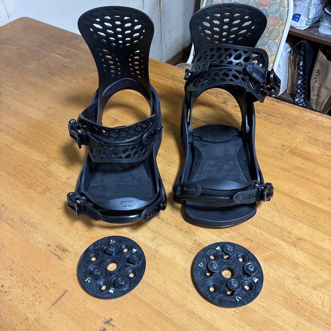 FLUX PR Ｌサイズ　ブラックスノーボードビンディング