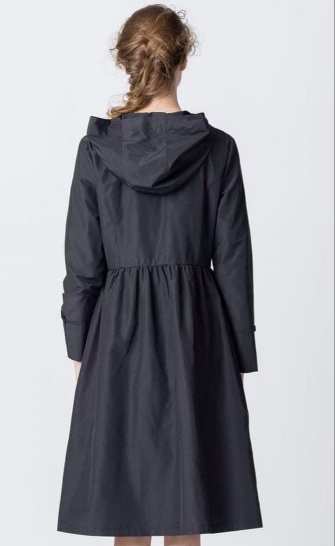 【3月限定出品】TOCCA レインコート　ブラック　スプリングコート　トート付