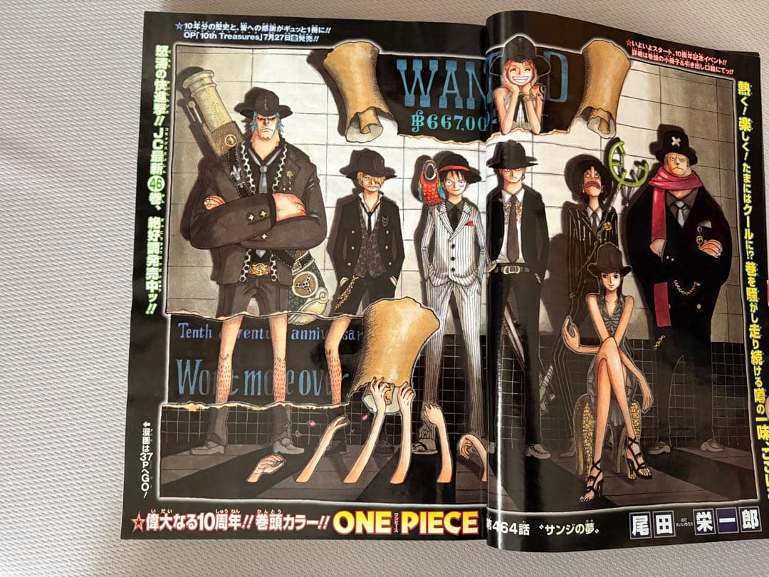 ONE PIECE 34号 10周年記念