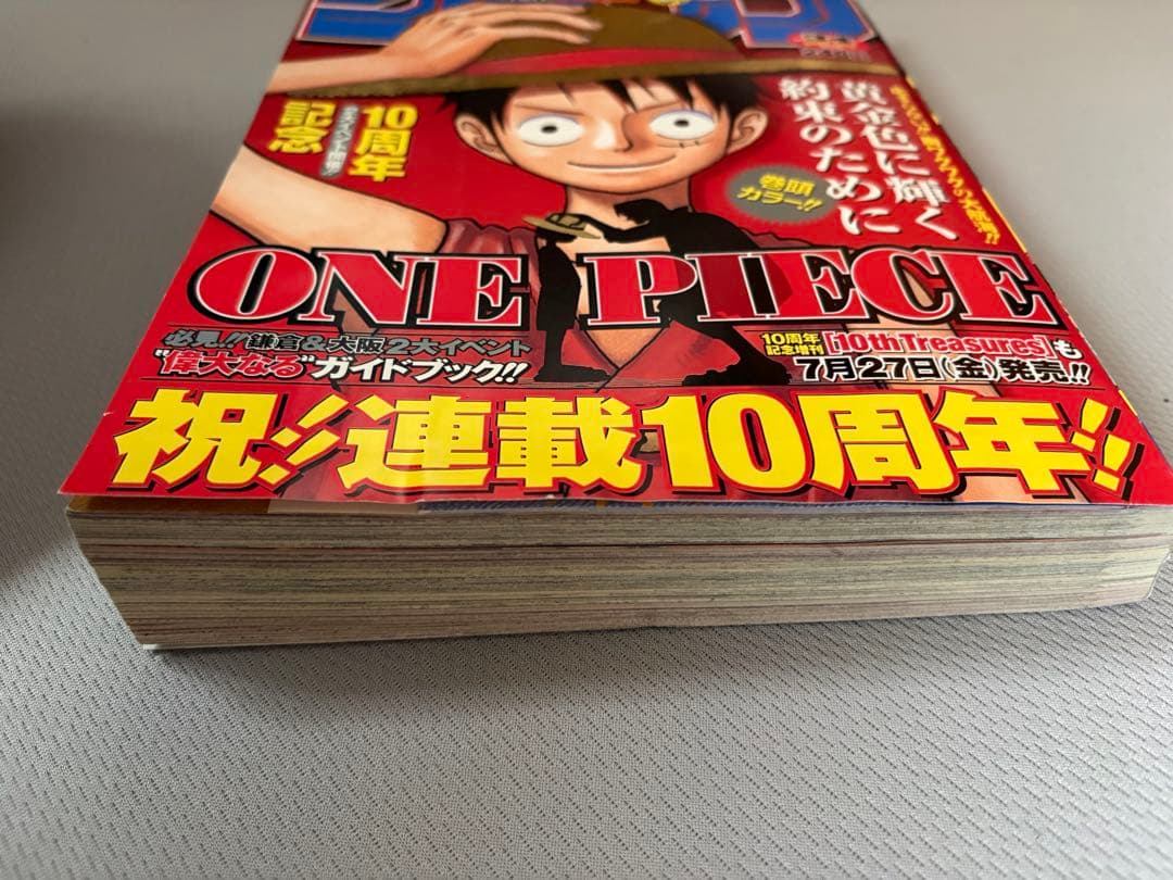 ONE PIECE 34号 10周年記念