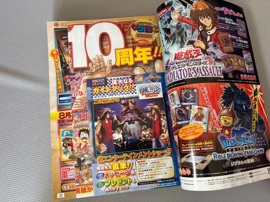 ONE PIECE 34号 10周年記念