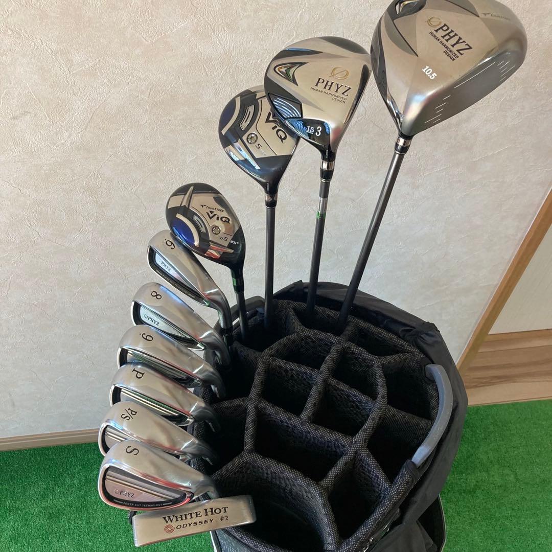 お買得！ブリヂストン　PHYZ VIQ クラブセット　OWL ODYSSEY