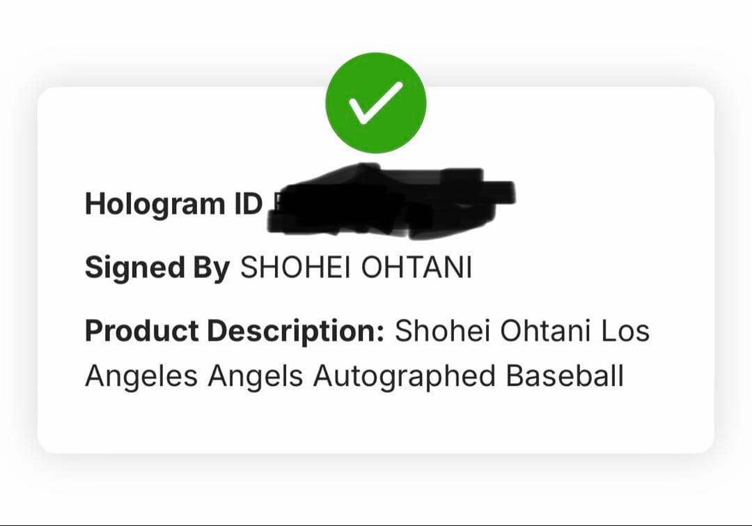 希少　大谷翔平 直筆サインボール アメリカン・リーグ2桁勝利・2桁本塁打達成記念