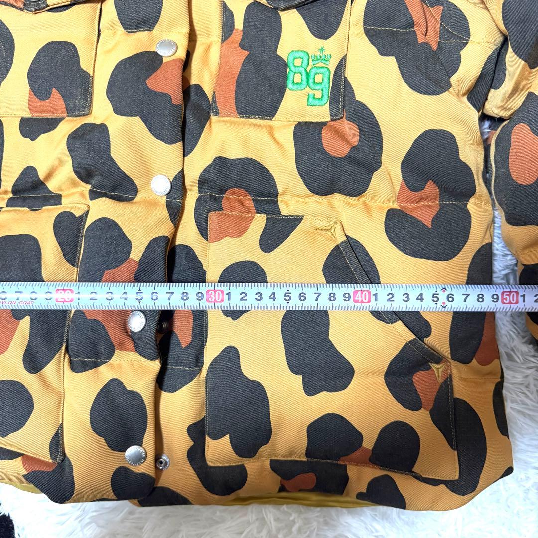 PEARY GATES パーリーゲイツ ヒョウ柄ダウン サイズ2(Lサイズ相当)