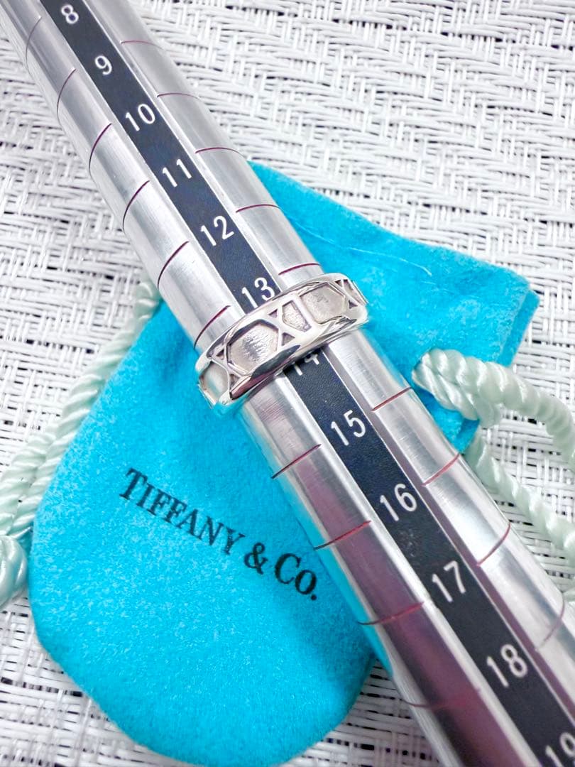 ティファニー　アトラス　指輪　リング　14号　研磨仕上げ済み美品 925