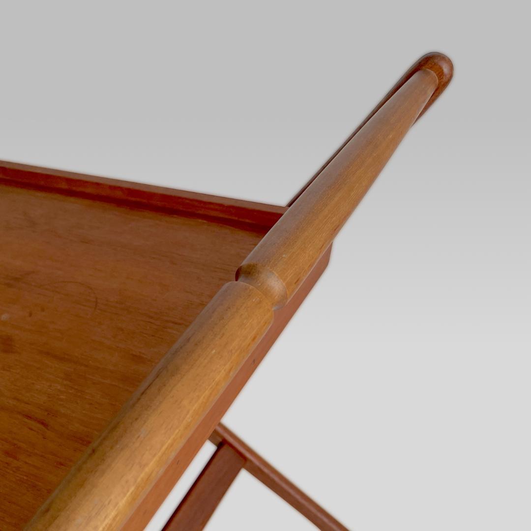 60s デンマーク製【Svend Aage Madsen】チーク トロリーワゴン