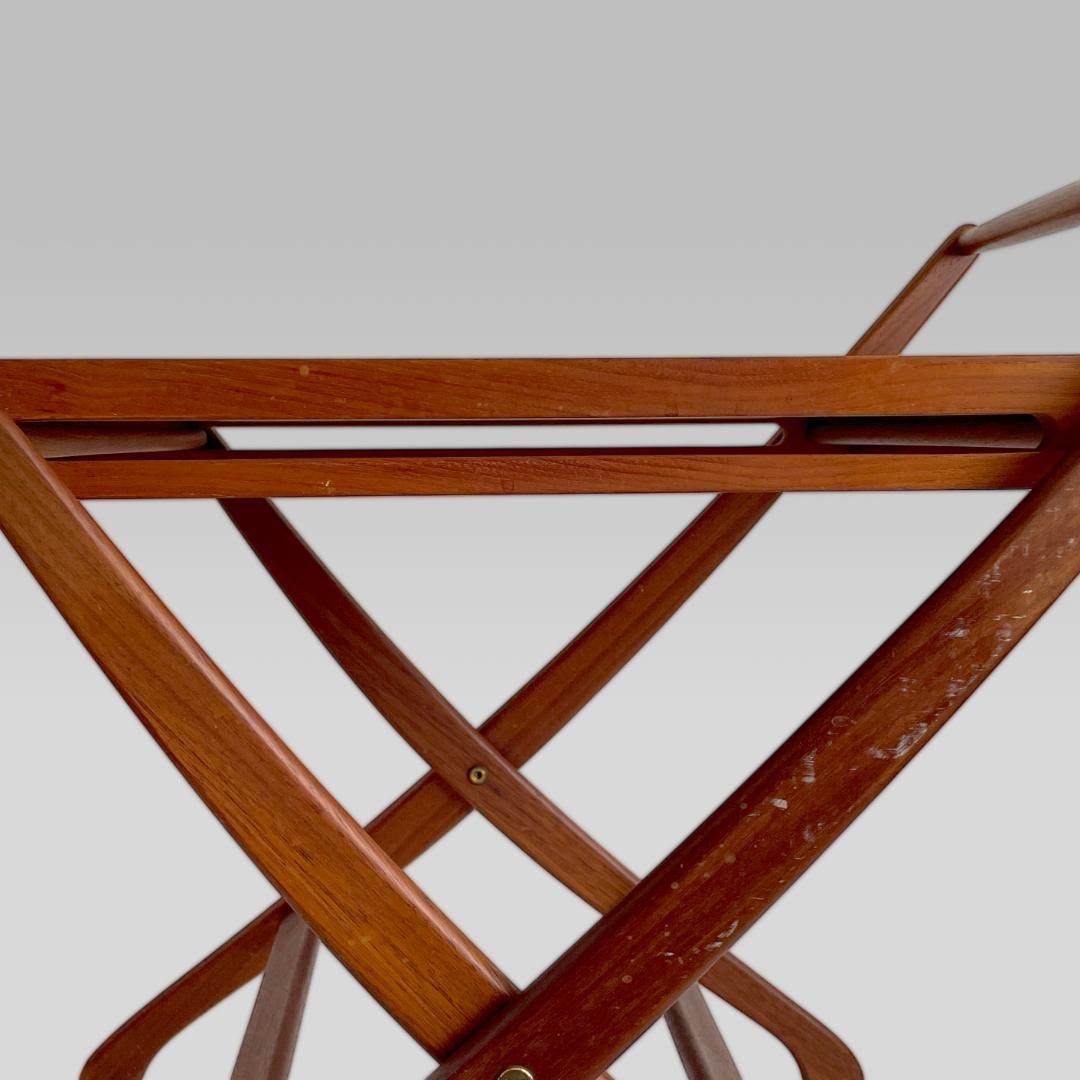 60s デンマーク製【Svend Aage Madsen】チーク トロリーワゴン