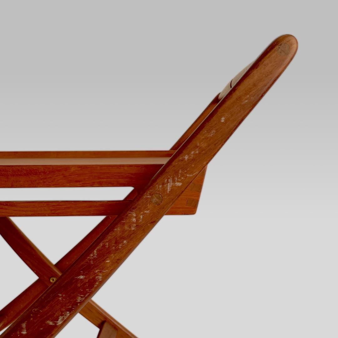 60s デンマーク製【Svend Aage Madsen】チーク トロリーワゴン