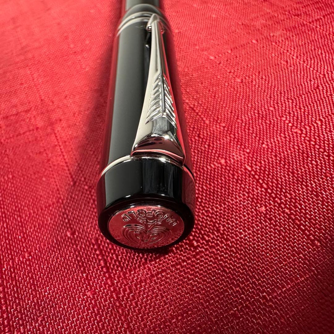 らじ パーカー デュオフォールド 18金 万年筆 PARKER 新品