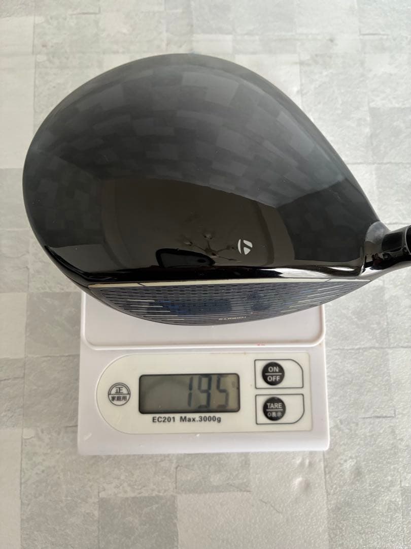 Q10 ドライバー カーボン素材 黒/シルバー　ヘッド&カバー