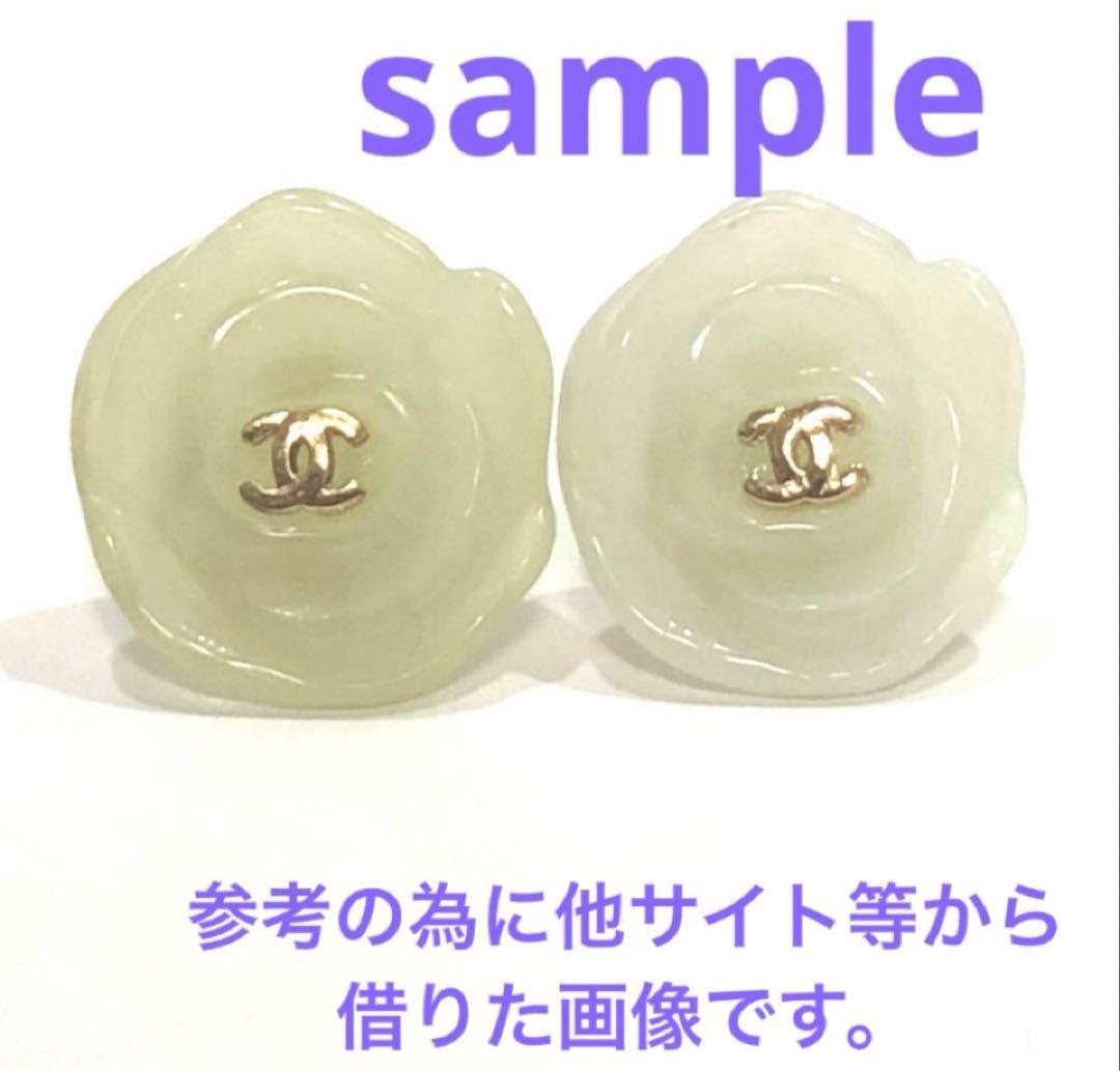 ア*ス様 正規品CHANELカメリアピアス