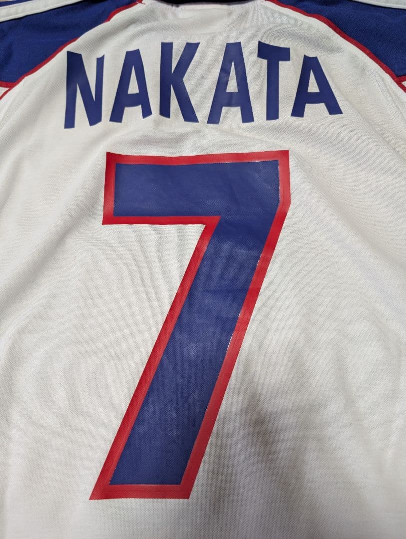 2001 日本代表ユニフォーム　コンフェデモデル　中田英寿