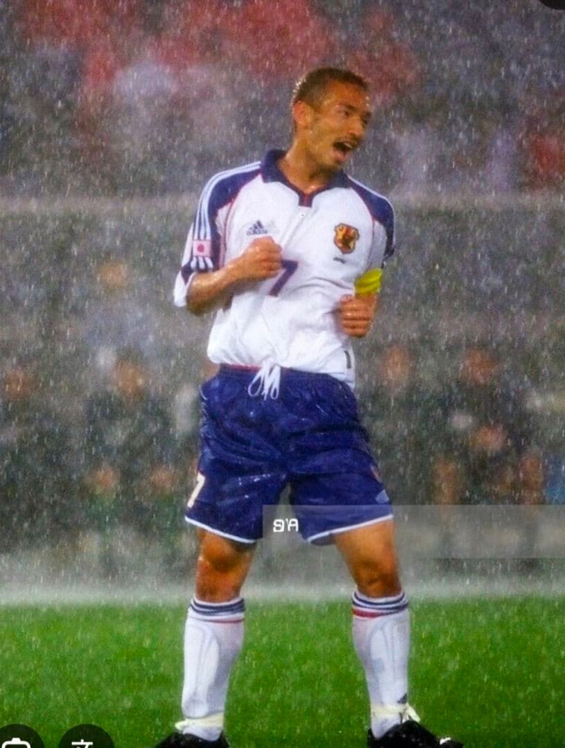 2001 日本代表ユニフォーム　コンフェデモデル　中田英寿