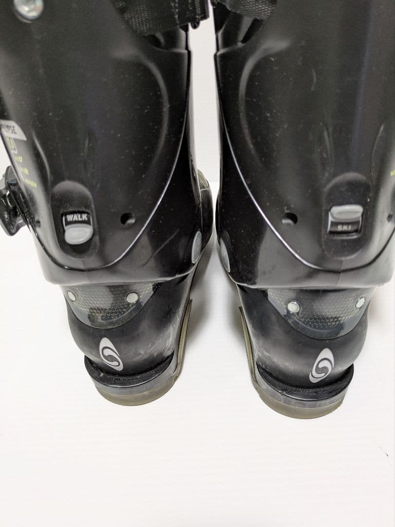 elan　ショートスキー　✕　SALOMON　ブーツ　24.5cm 板ケース付き