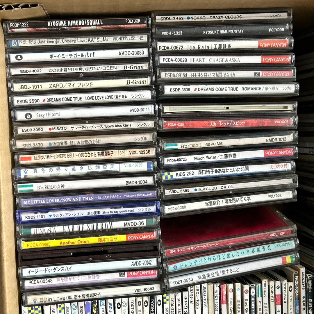 8cmシングルCD 250枚以上！アニソン・90年代J-POP！ 現状　ジャンク