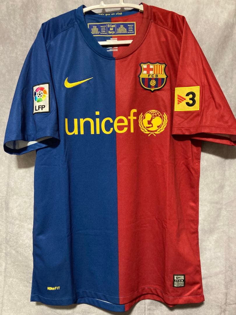 【正規品】ピケ　バルセロナ　08/09 ホームレプリカ