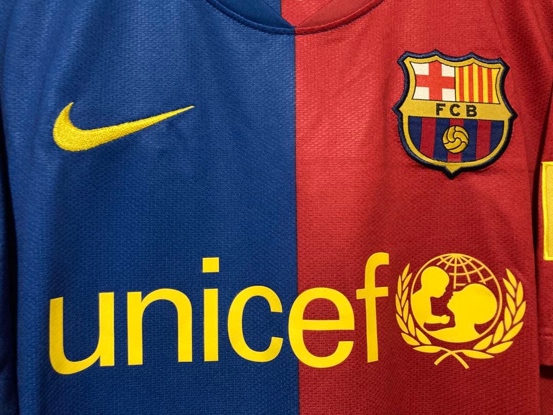 【正規品】ピケ　バルセロナ　08/09 ホームレプリカ