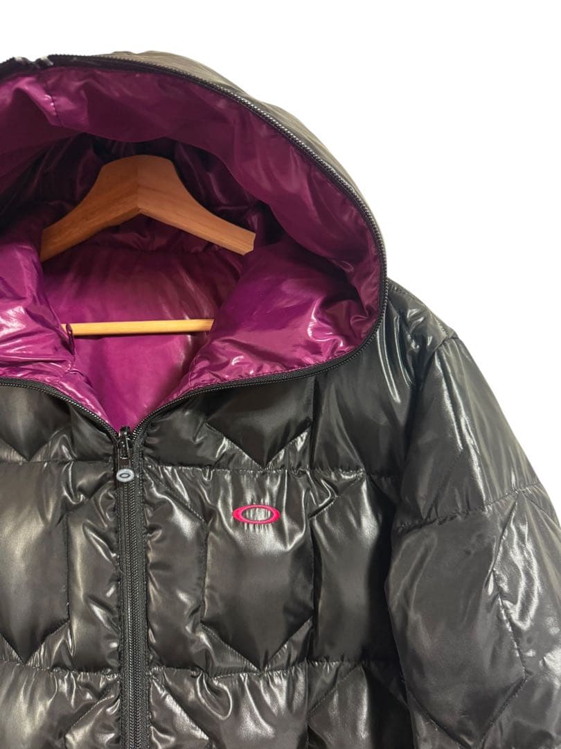 国内正規品 オークリー ゴルフ ダウンジャケット L リバーシブル OAKLEY