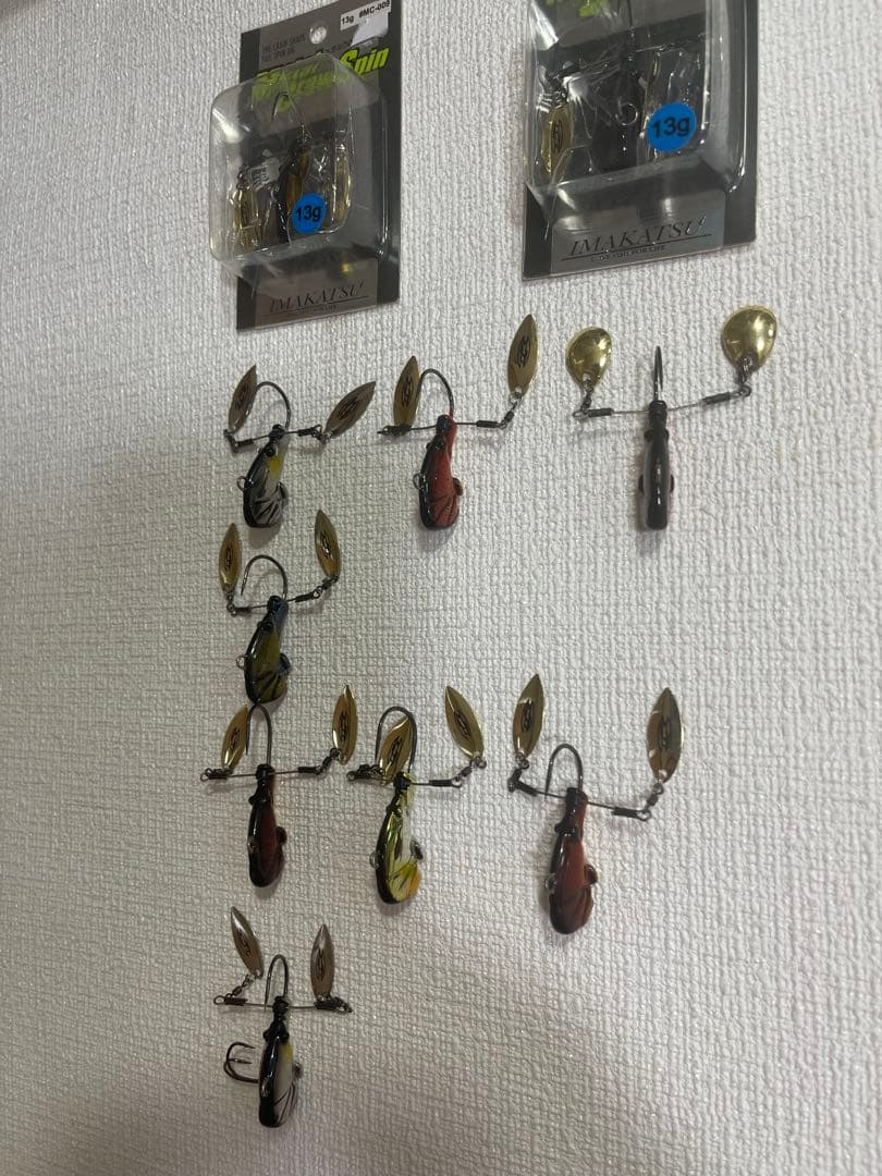 イマカツ メタルクロースピン 10個