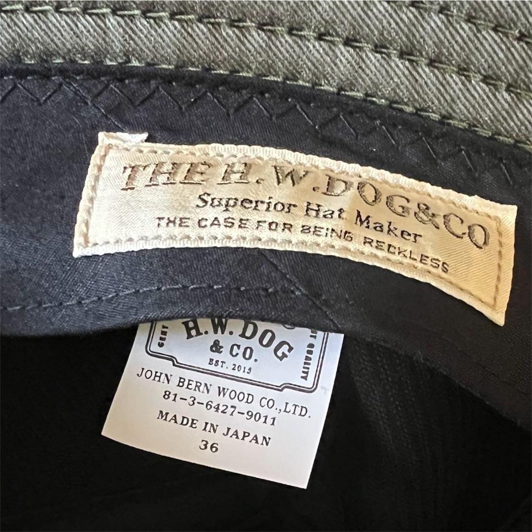 帽子 H.W.DOG TRUCKER HAT - Black / 36