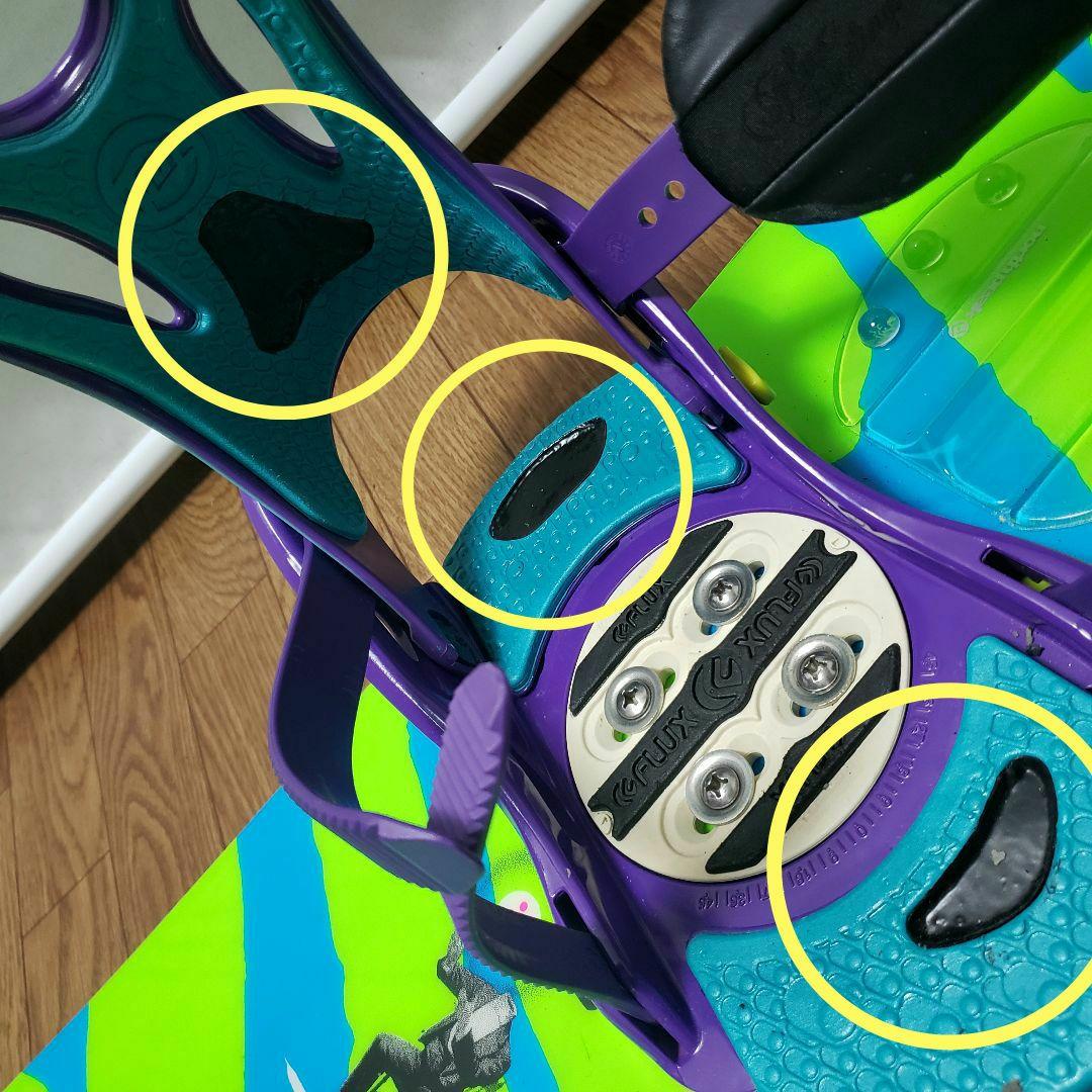 専用 RIDE FLUX 151cm スノーボードセット