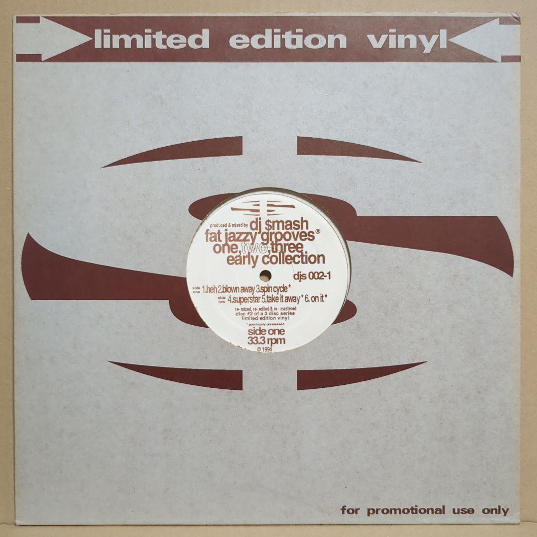 DJ SMASH 『FAT JAZZY GROOVES』　djs 002-1