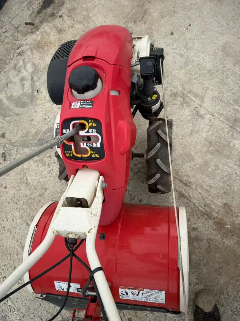 【福岡県みやま市】三菱 管理機 MMR600ガソリン 6.3馬力 約600ｍｍ