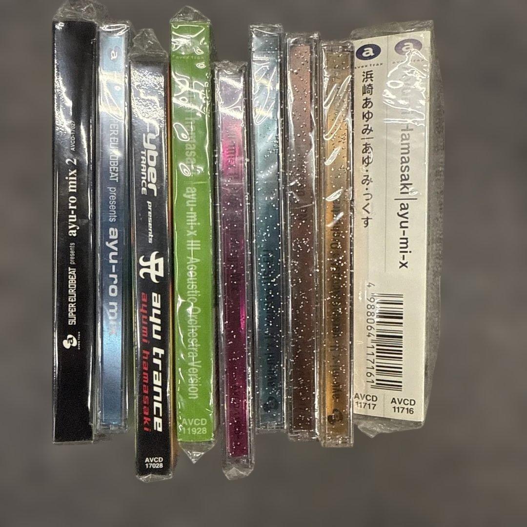 d*9様 浜崎あゆみ ayu-ro mix CDセット一部の外装には傷があります