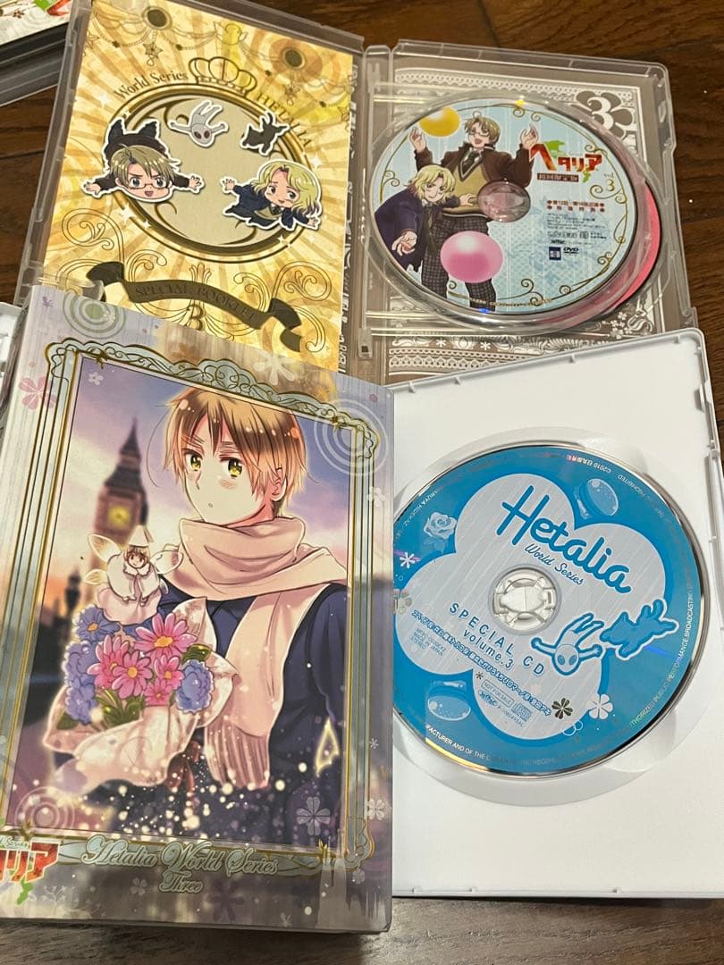 ヘタリア アニメDVD アニメイト限定版 セット まとめ 特典　14本