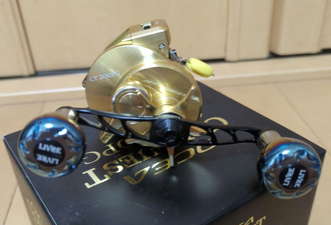 18オシアコンクエストCT 200PG 右巻き リブレハンドル クランク110