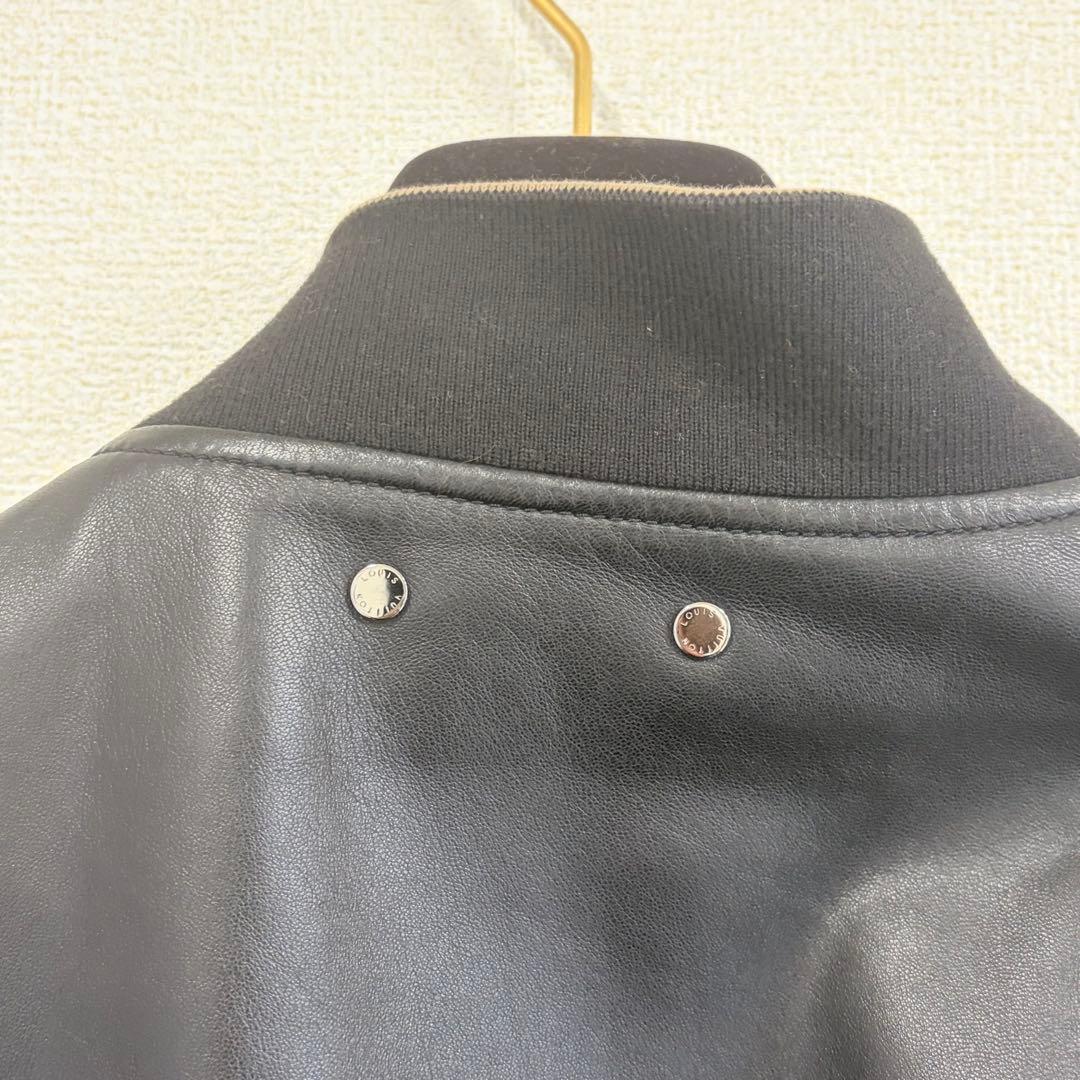 LOUIS VUITTON ルイヴィトン リバーシブル レザージャケット 48