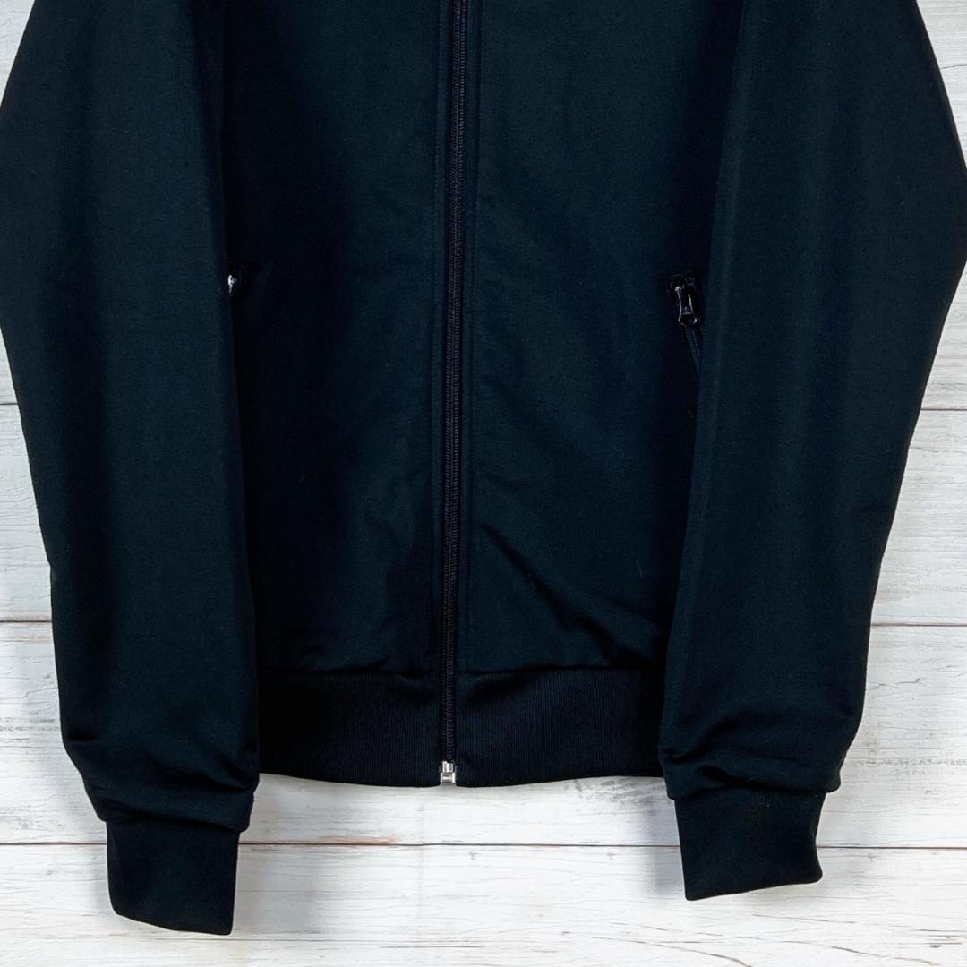 アディダス トラックトップジャケット トレフォイルロゴ 犬 ビーグル犬 黒XS