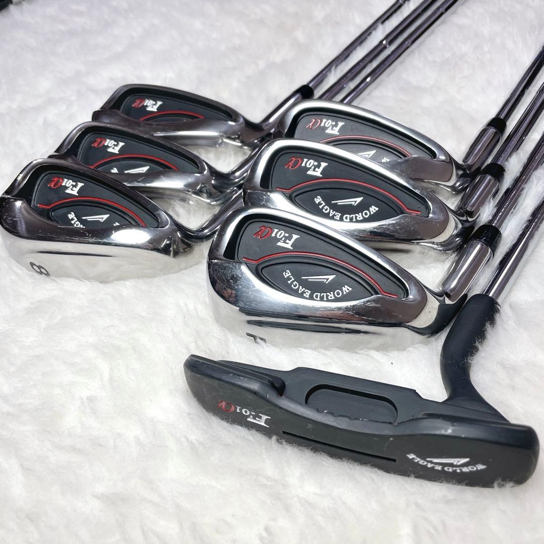 【レフティ✨美品】ワールドイーグル F-01α ９本 左 WORLD EAGLE