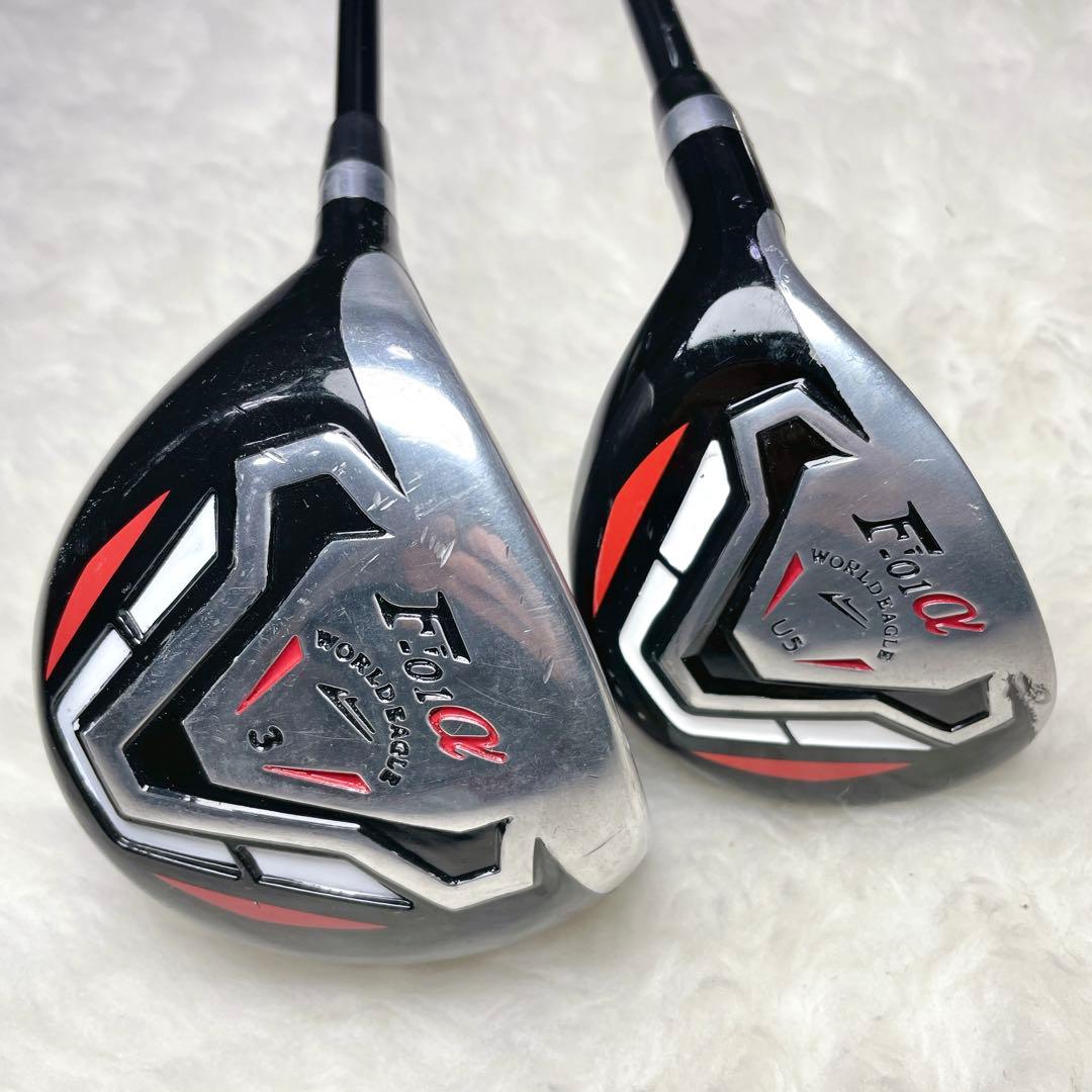 【レフティ✨美品】ワールドイーグル F-01α ９本 左 WORLD EAGLE