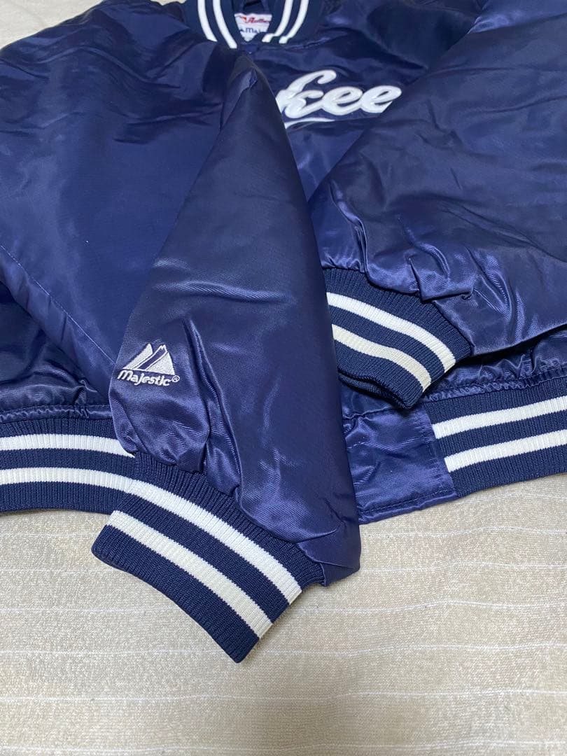 90s New York Yankees Majestic ジャケット