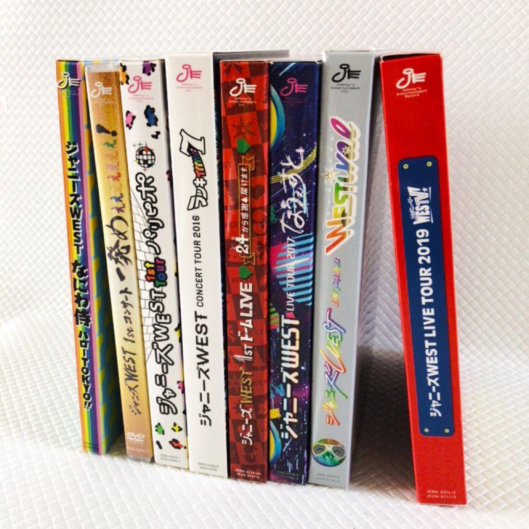 【ライブDVD 8本セット】ジャニーズWEST　初回7本　　　s2504