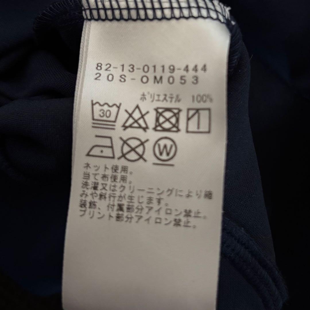 【極美品】BEAMS GOLF ネイビー M ジャージ　DRY機能付 フルジップ