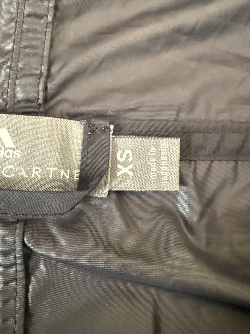 adidasステラマッカートニーxs 黒ブルゾン美品