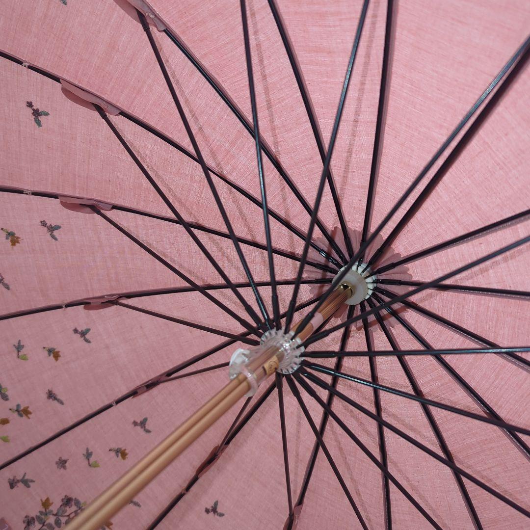 シビラ　晴雨兼用傘　長傘　ピンク系